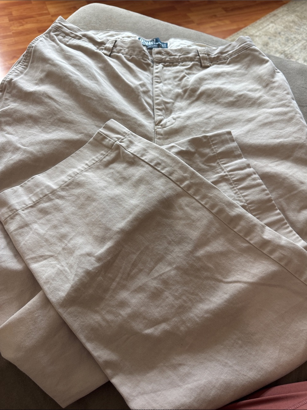 Polo by Ralph Lauren Men's Khaki Chinos in Light Tan